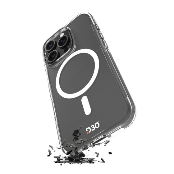Cover Impact Clear D3O® Bio per iPhone 16 Plus